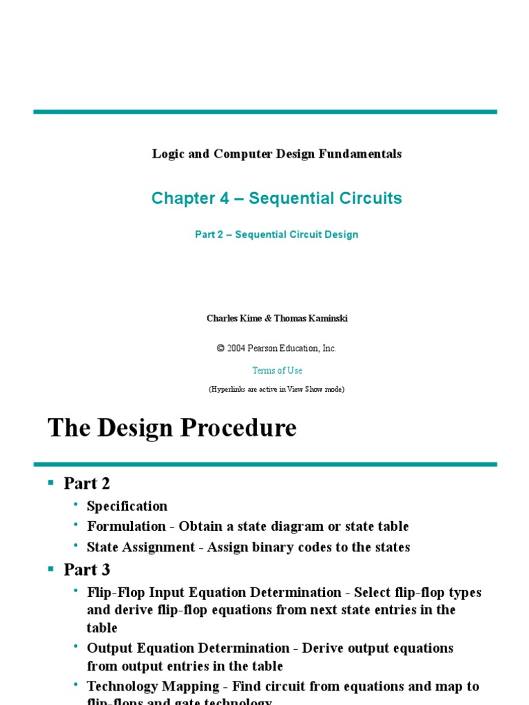 Sequential Circuit Design Guide | PDF | Logic Gate | Sequence