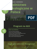 Rozpoczęcie Rolnictwa Ekologicznego