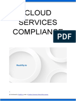 Cloud Services Compliance Pages
