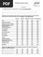OPQOL Full Questionnaire | PDF | Well Being | Psychology