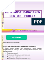 Akutansi Managemen Sektor Publik