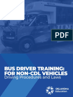 Bus Driver Training For Non-CDL Vehicles 