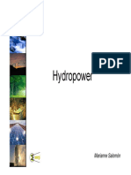Hydropower: Marianne Salomón