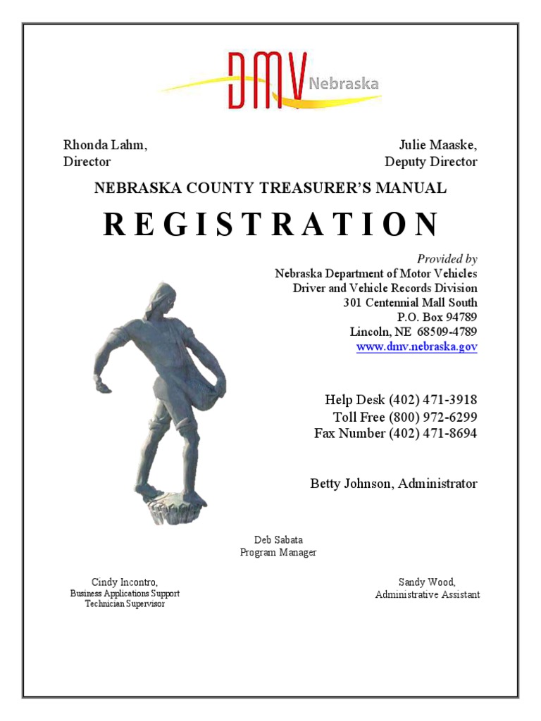 Nebraska Trailer Registration Guide | PDF | Trailer (Vehicle) | Truck