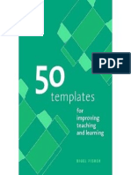 50 Templates for Improving Teaching and Learning