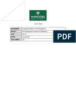 Case Study: Programme Year Intake Total Marks