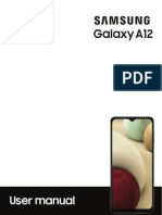 Samsung Galaxy A12 User Manual-English