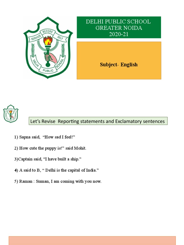 Reported Speech 2 (Questions and Imperatives) - Ix | PDF