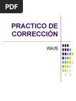 Download Practico Correccion Wais Continuacion by renesin SN56266079 doc pdf