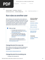 Run Rules As Another User - Jira Software Cloud - Atlassian Support