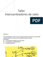 Taller Intercambiadores de Calor