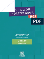 Matematica - U7 - Licenciatura en Criminalistica - FINAL