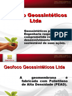 Geomembrana PEAD para impermeabilização