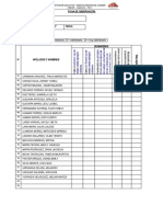 Ficha de Observación