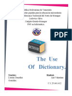 The Use of Dictionary.: Teacher: Student