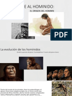 DEL PRIMATE AL HOMINIDO (Autoguardado)