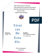 Técnicas de estudio PNF Informática