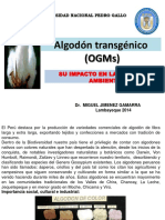 Algodon Transgenico Ogms