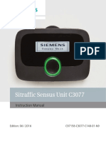 Sitrafic Sensus Unit Manual Hugo c97158 c3077 c148 01 n9 2706201