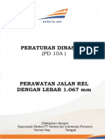 PD 10 A Perawatan Jalan Rel