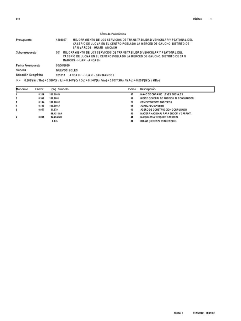 Formula K | PDF