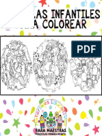 Mandalas Infantiles para Colorear Por Materiales Educativos Maestras