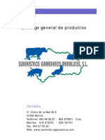 Catálogo General de Productos