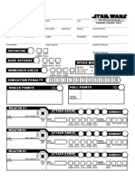 Star Wars D6 - Ship Sheet