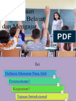 PERENCANAAN PEMBELAJARAN