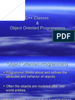 C++ Classes & Object Oriented Programming