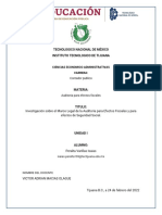 Investigación Sobre El Marco Legal de La Auditoría para Efectos Fiscales y para Efectos de Seguridad Social.