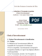Institut Privé Des Sciences Avancées de Sfax: Introduction À L'économie Et Gestion (