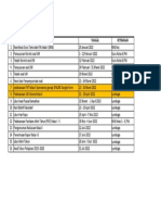 Jadwal Kegiatan Kls 6