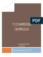 CT-3412 - Clase 7.2 Introducción Compresores Centrífugos - Prof. Moreno