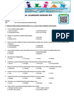 Soal IPA Kelas 3 SD Bab 1 Ciri-Ciri Dan Kebutuhan Makhluk Hidup Kunci Jawaban