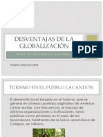 Desventajas de la globalización Retos