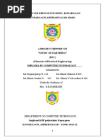 MSBTE Diploma Project Report Templet | PDF | Design | Cognition