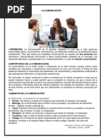 LA COMUNICACIÓN Y SUS BARRERAS (Material de Apoyo)