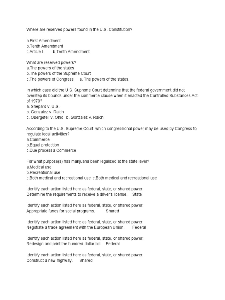 The united states bill of rights quiz pdf necessary and proper