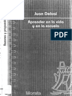 Aprender en La Vida y en La Escuela by Juan Delval