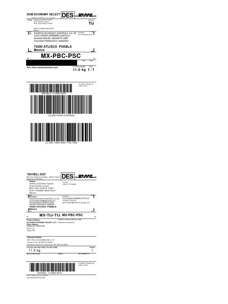 MX-PBC-PSC: 74290 Atlixco Puebla Mexico | PDF | Service Industries ...