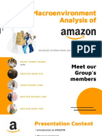 Macroenvironment Analysis of Amazon