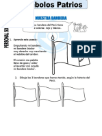 Ficha de Símbolos Patrios para Primero de Primaria