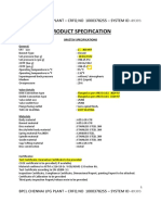Product Specification TSV