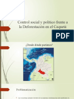 Control Social y Político Frente A La Deforestación