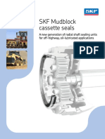 SKF Mudblock Cassette Seals: A New Generation of Radial Shaft Sealing Units For Off-Highway, Oil-Lubricated Applications