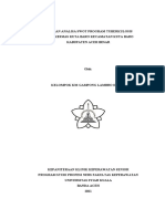 Laporan Analisa SWOT Program TB Puskesmas Kuta Baro - Cetak