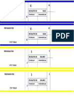 Formato de Fajo de Billetes