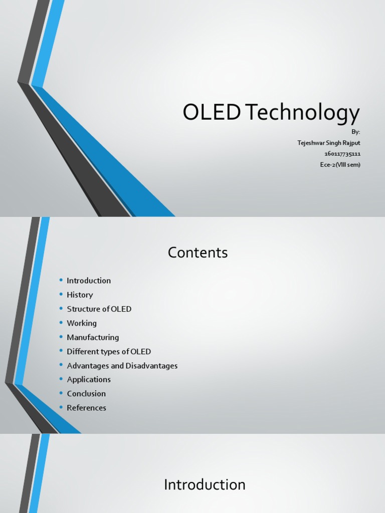 Comprehensive Guide to OLED Technology | PDF | Oled | Cathode