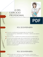 Areas Del Ejercicio Profesional